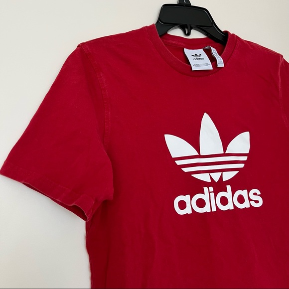 Mens Adidas Logo T-shirt - Picture 5 of 9